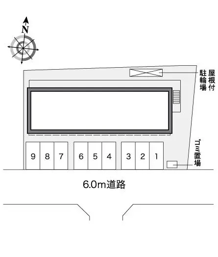 ★手数料０円★春日井市宮町３丁目　月極駐車場（LP）